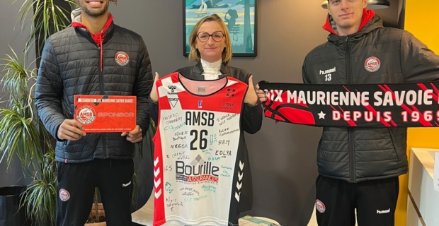 CIS Immobilier partenaire d’Aix Maurienne Savoie Basket ! 🏀