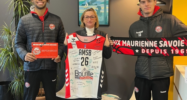 CIS Immobilier partenaire d’Aix Maurienne Savoie Basket ! 🏀